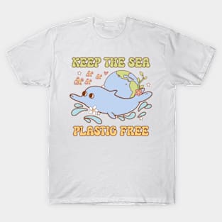 Earth Day Keep the Sea Plastic Free T-Shirt